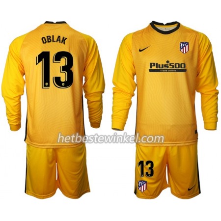 Atlético Madrid Jan Oblak 13 Doelman Tenue M002 2020/21 - LS (+ Korte broeken)